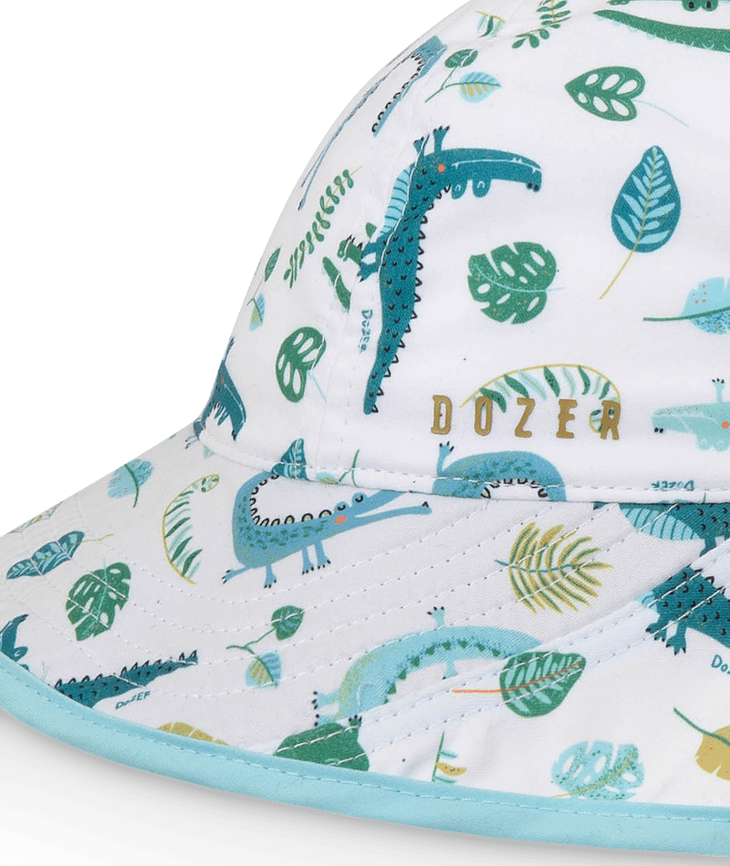 Dozer Baby Boys Legionnaire Floppy Hat - White - Snapper